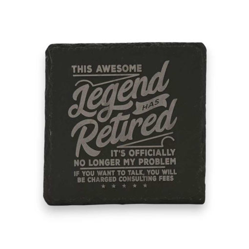Picture of LEGEND SLATE COASTER - RETIRED